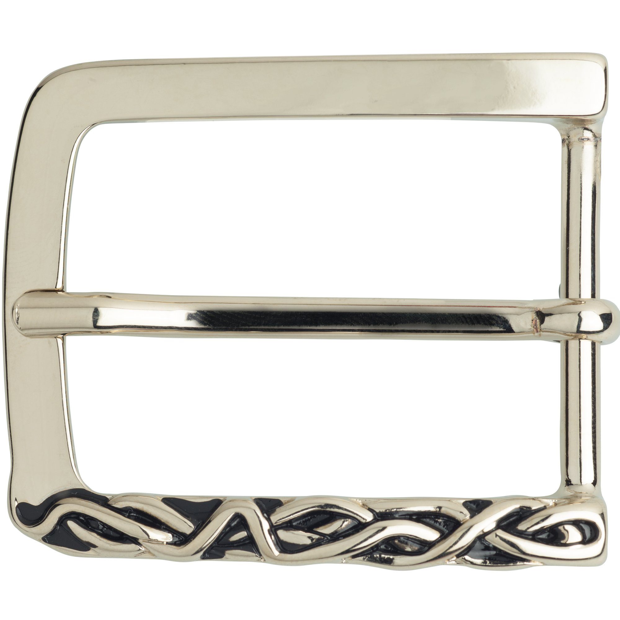 FREDERIC HERMANO Gürtelschnalle 35mm Metall Gold - Buckle Tresse - 332907720020