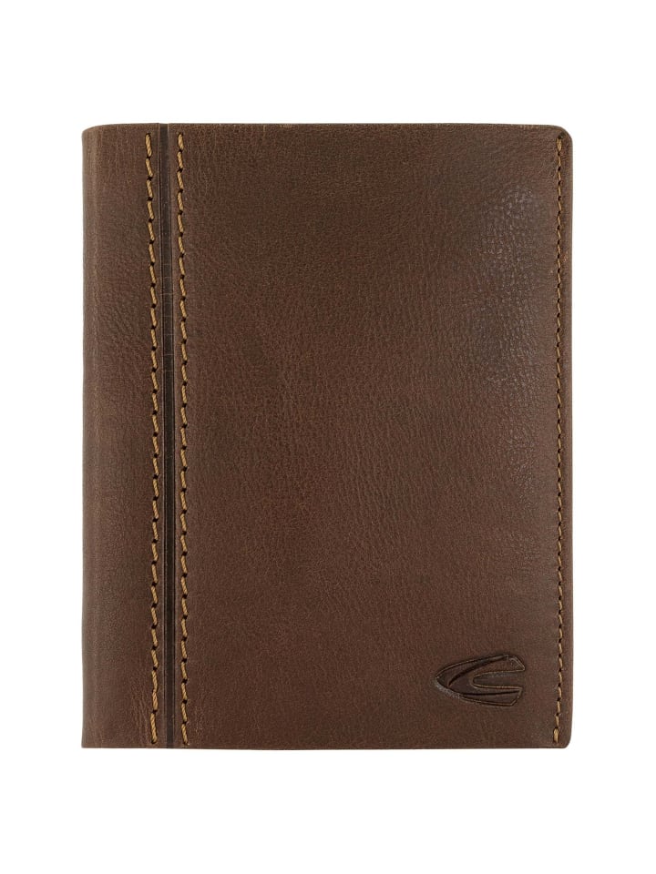 Camel Active Bilbao - Geldbörse 8cc 12.7 cm RFID (black) in cognac günstig kaufen onesize