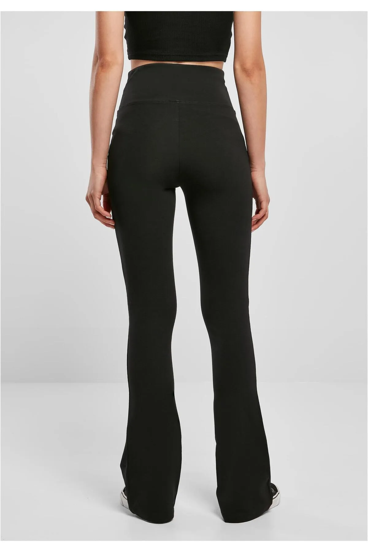 Urban Classics  Leggings - Schwarz - Mittlerer Bund