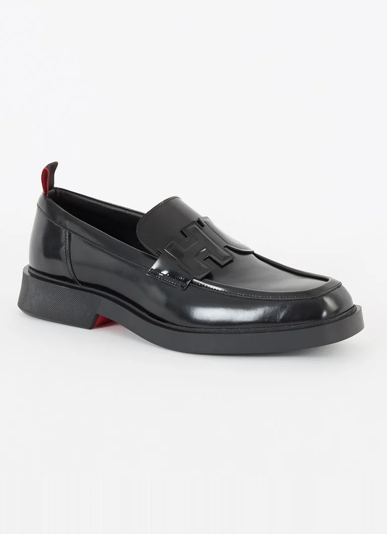 Mocasini din piele HUGO BOSS