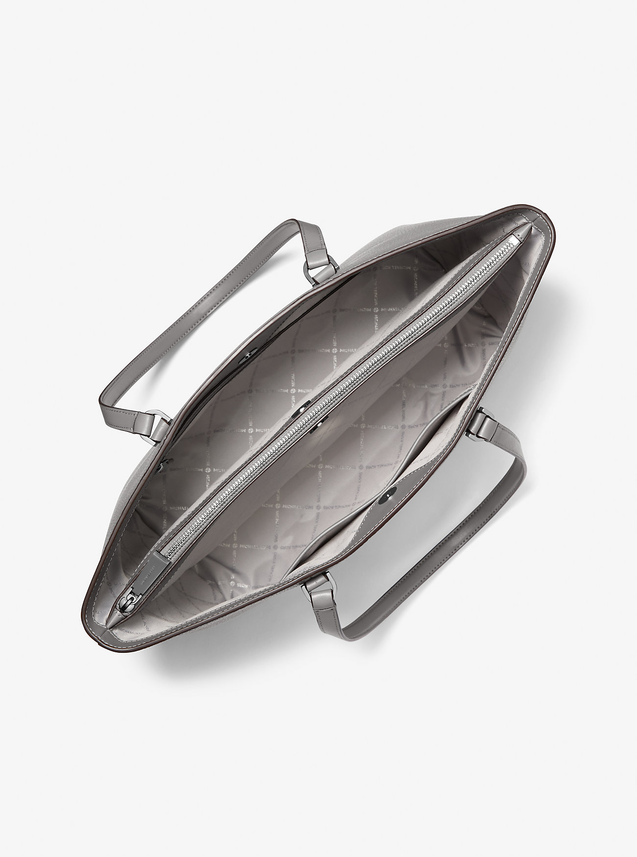Temple Stor Skinnveske i Pebbled Leather – STORM