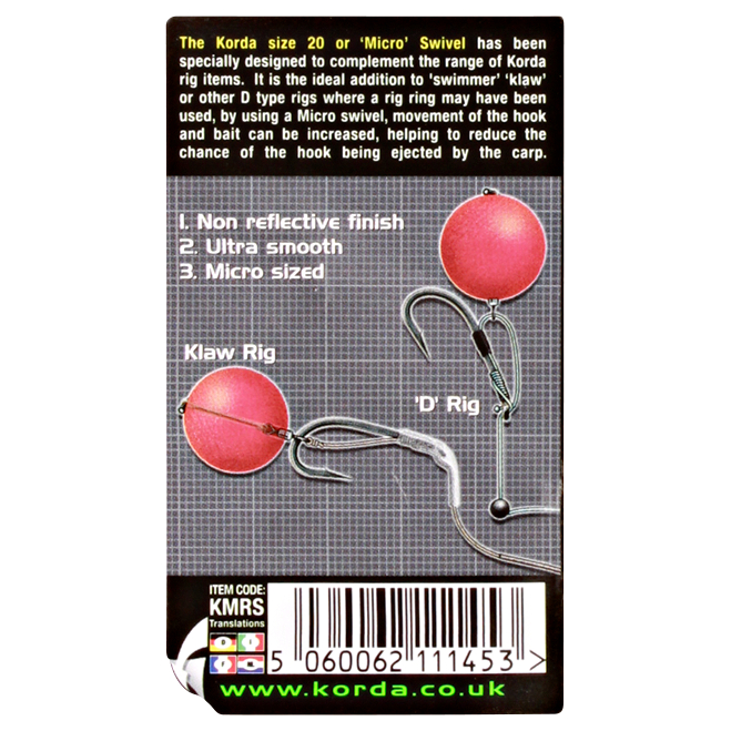 Korda Micro Rig Swivel