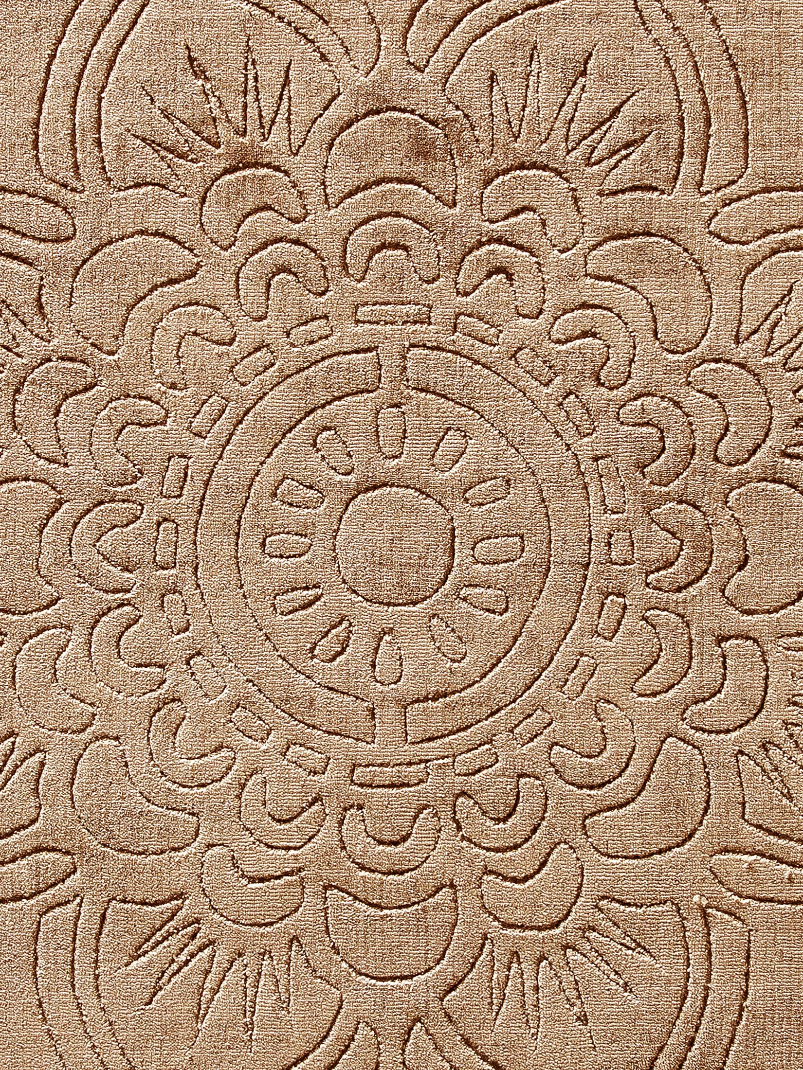 Sestino Uni-Teppich, Creme