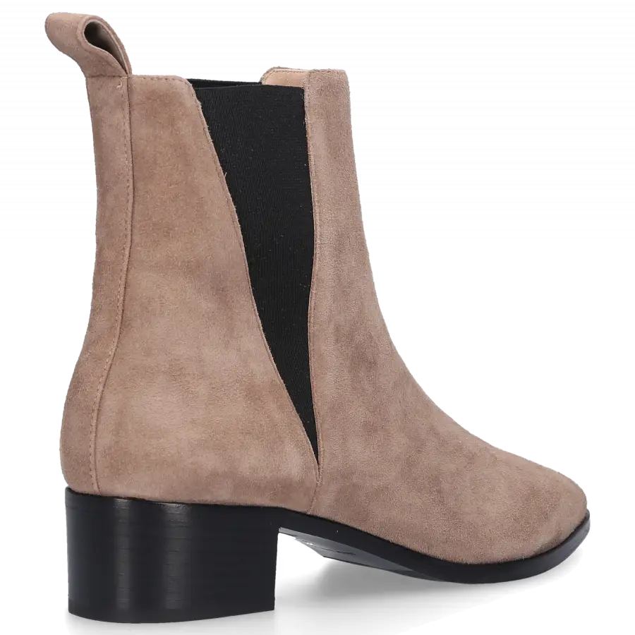 EN AVANT - Chelsea Boots X202028 Veloursleder - beige
