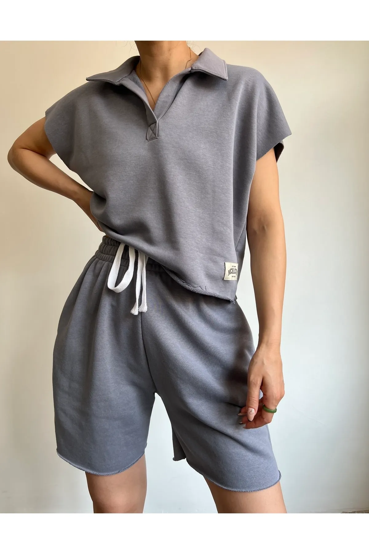 MAİ COLLECTİON  Zweiteiler - Grau - Regular Fit