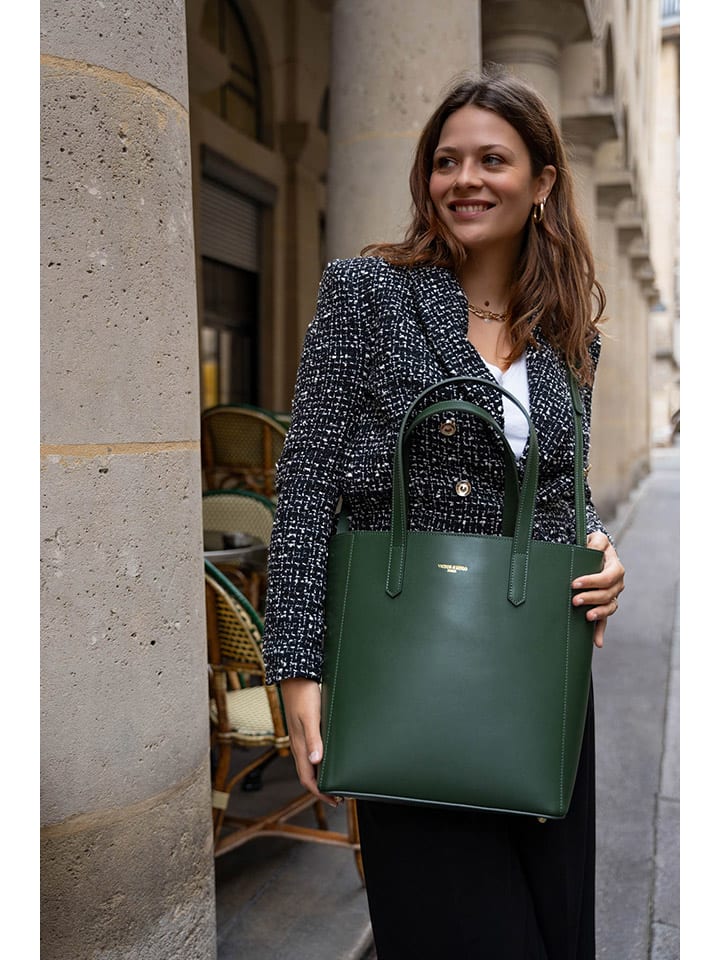 Victor & Hugo Paris Leder-Schultertasche 