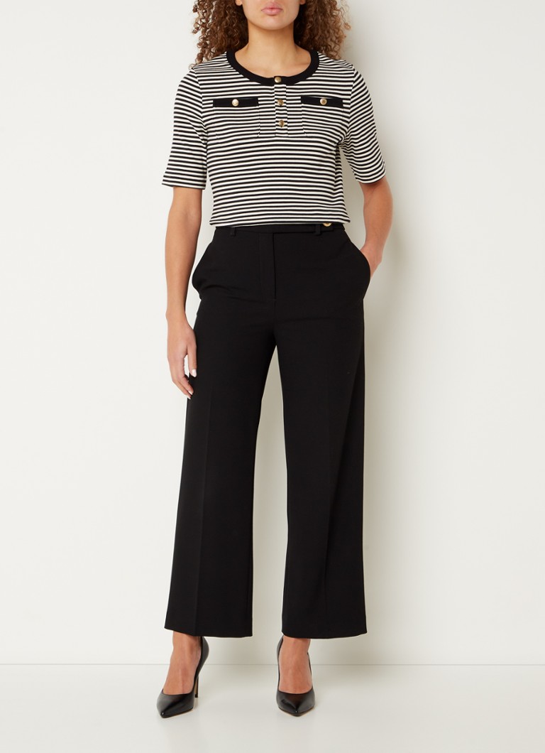 Maglia a righe Charlie di LKBennett con tasche sul petto