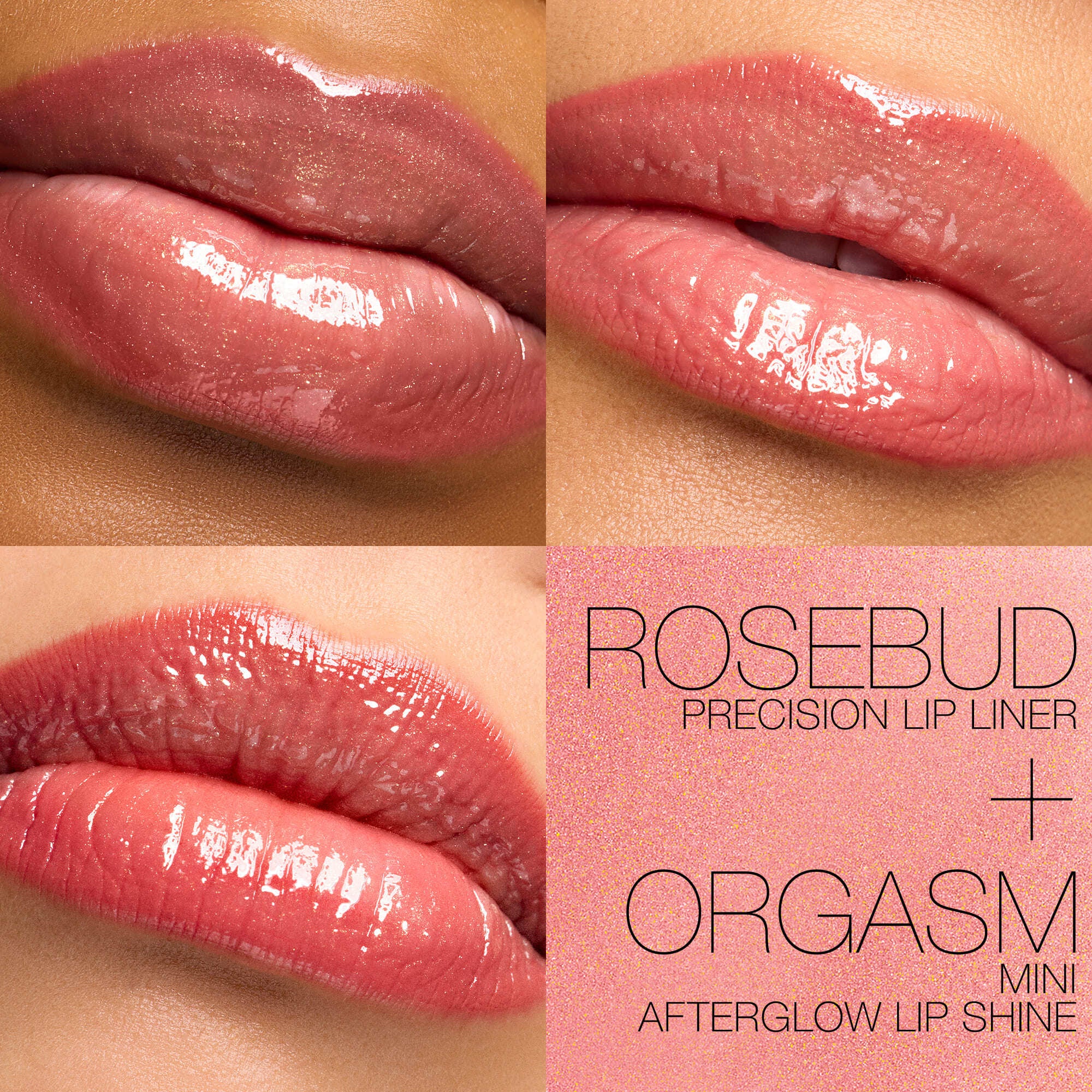 Sada na pery Lips LINE & SHINE - Make Up Box, Lesk na pery