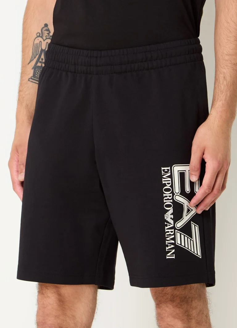 Pantaloni de trening cu logo Emporio Armani