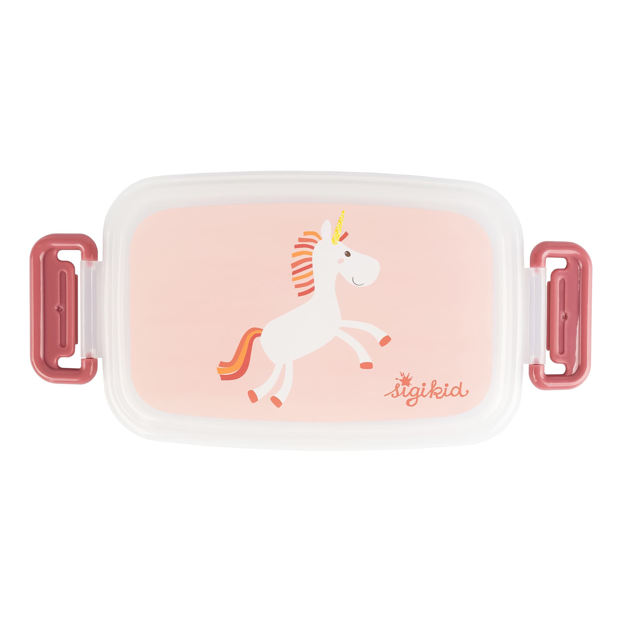 Kinder Set Edelstahl-Trinkflasche und Brotbox Einhorn