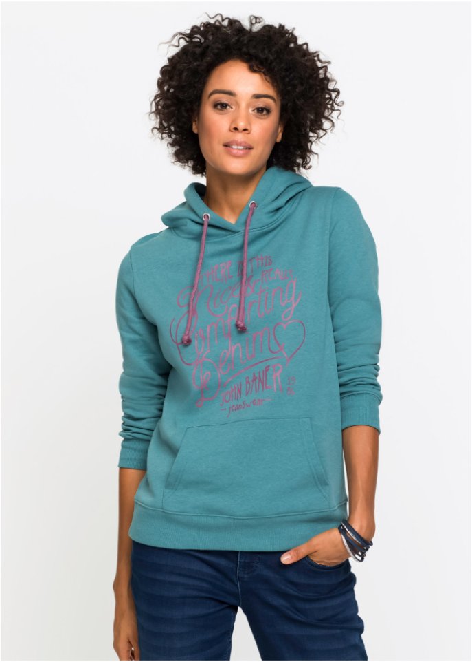 Kapuzensweatshirt, bedruckt