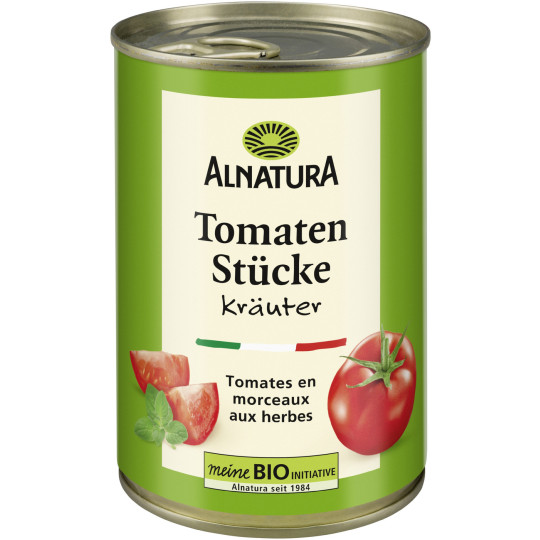 Alnatura Bio Tomatenstücke Kräuter 400G