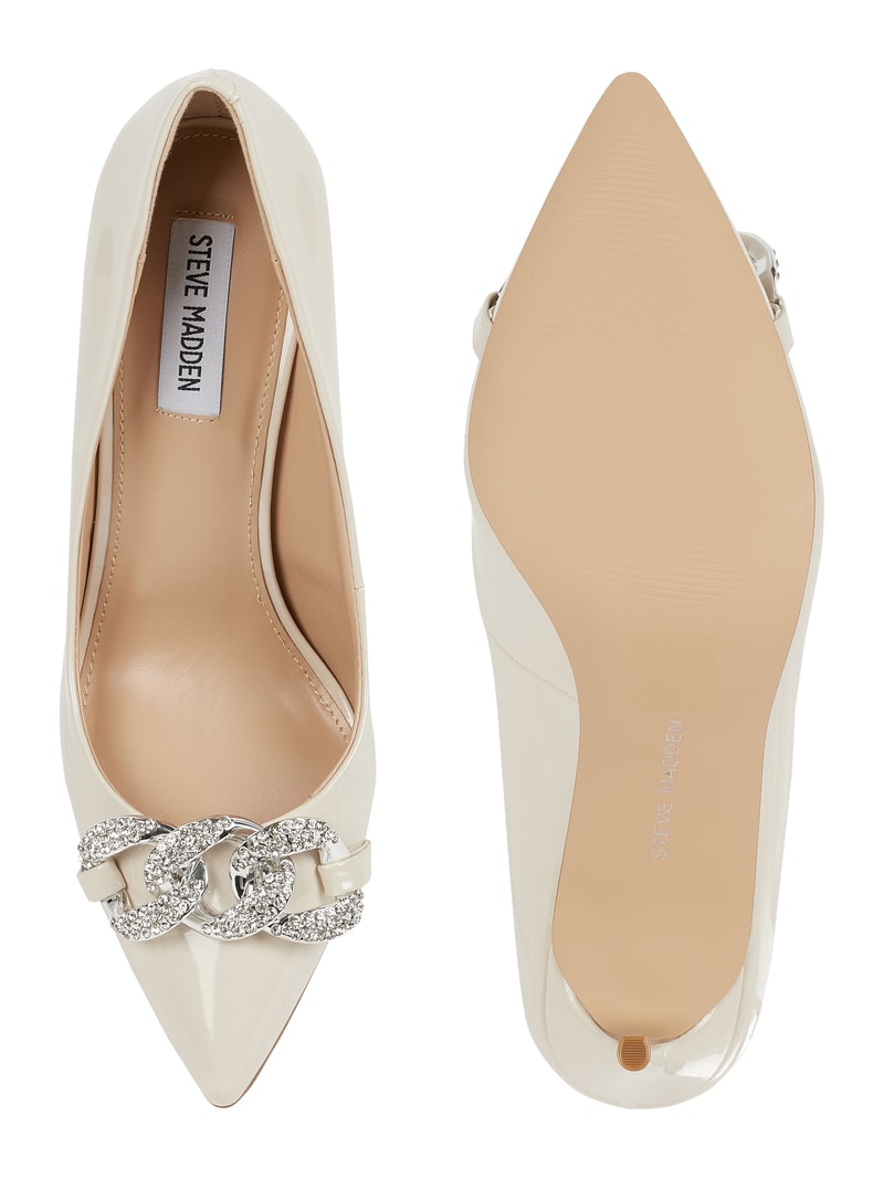 Pumps in Lack-Optik Modell 'Legacie' in offwhite