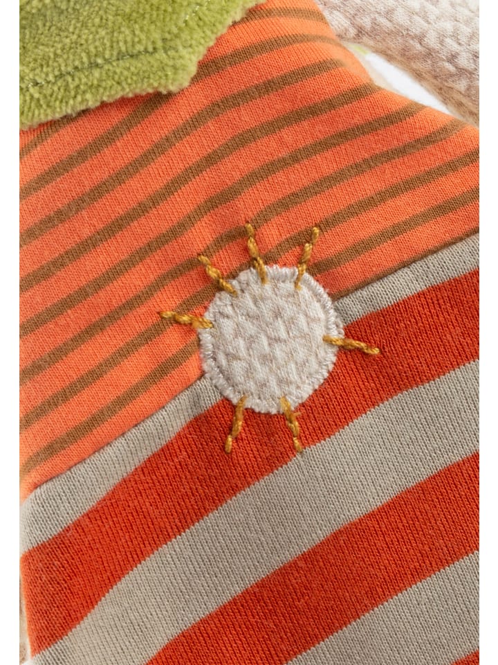Sigikid Schnuffeltuch Natural Stripes Green in orange günstig kaufen onesize