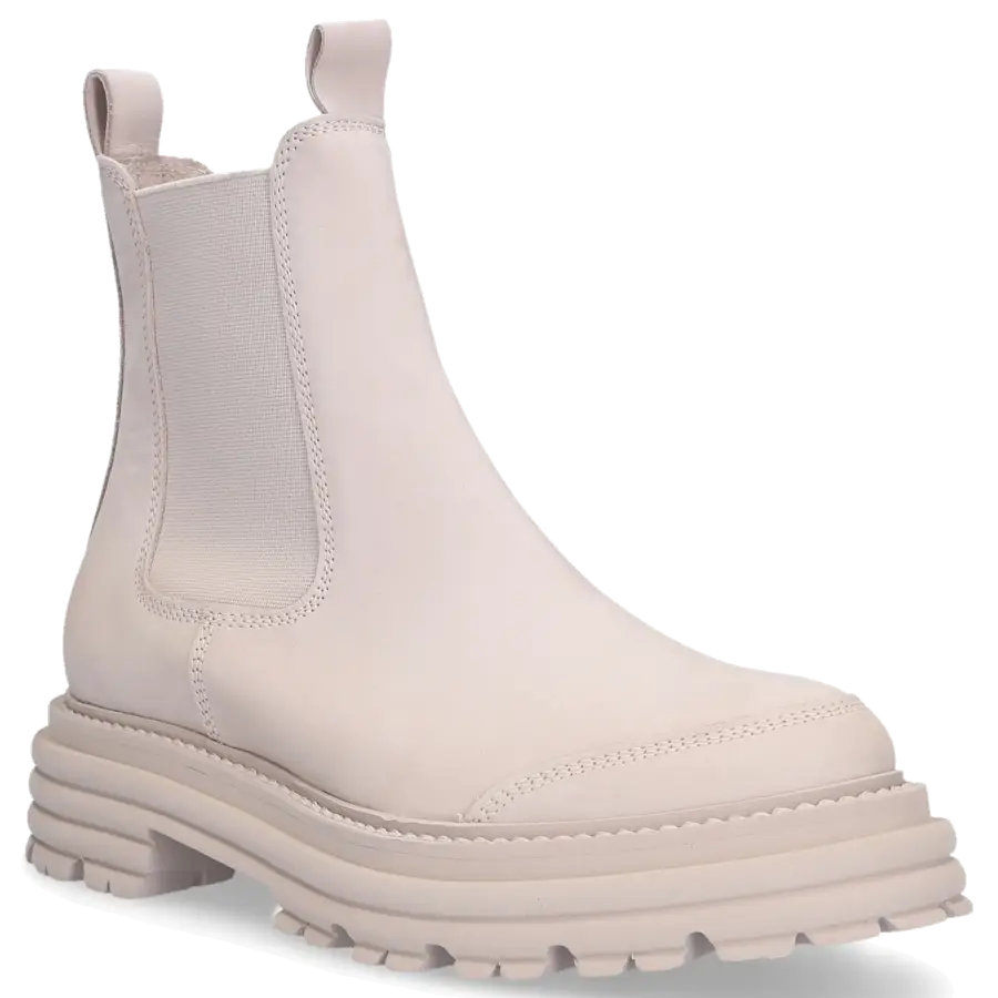305 SOBE - Chelsea Boots ELAINE Nubukleder - grau