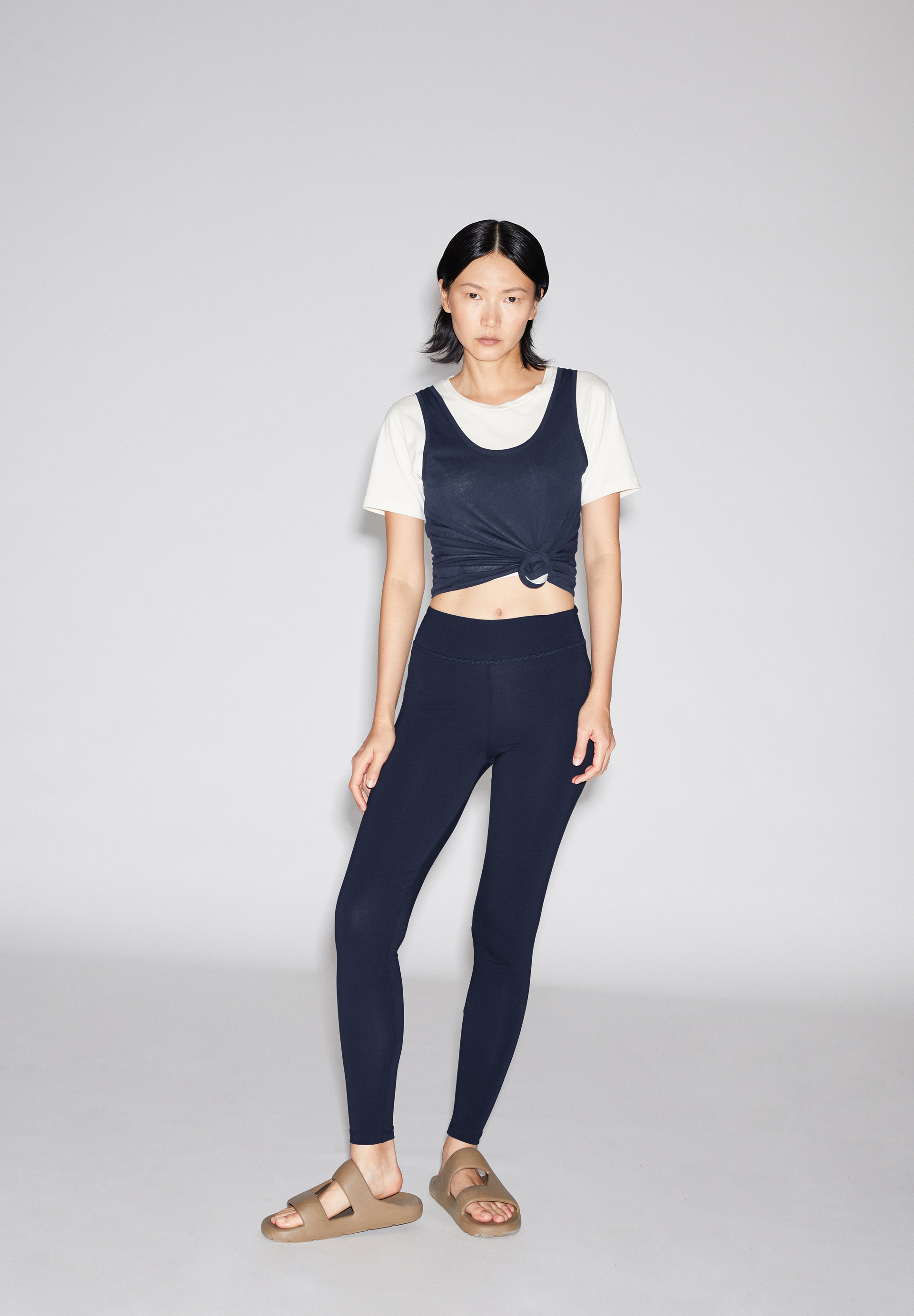 Top Slim Fit aus Bio-Baumwolle