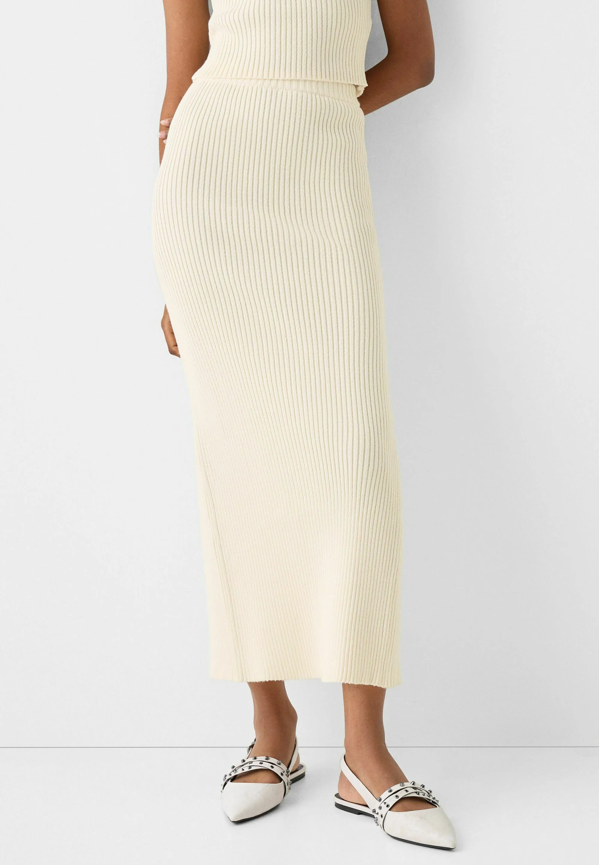 Bershka RUSTIC - Falda larga