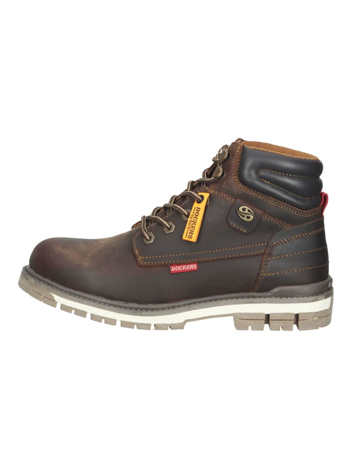 DOCKERS Stiefelette in Schoko günstig kaufen