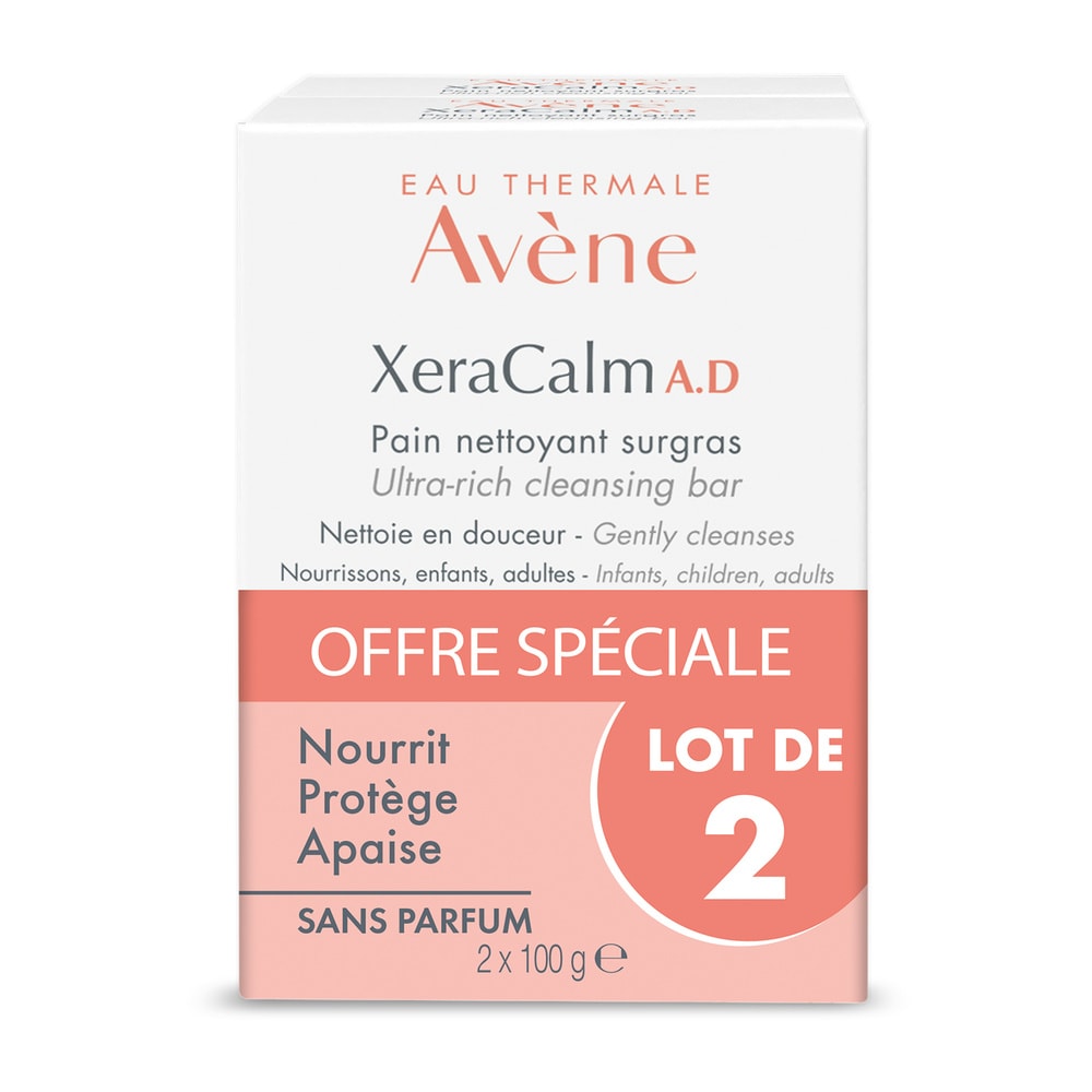 Avène Xeracalm A.D Pain Surgras DUO 2x100g Pain