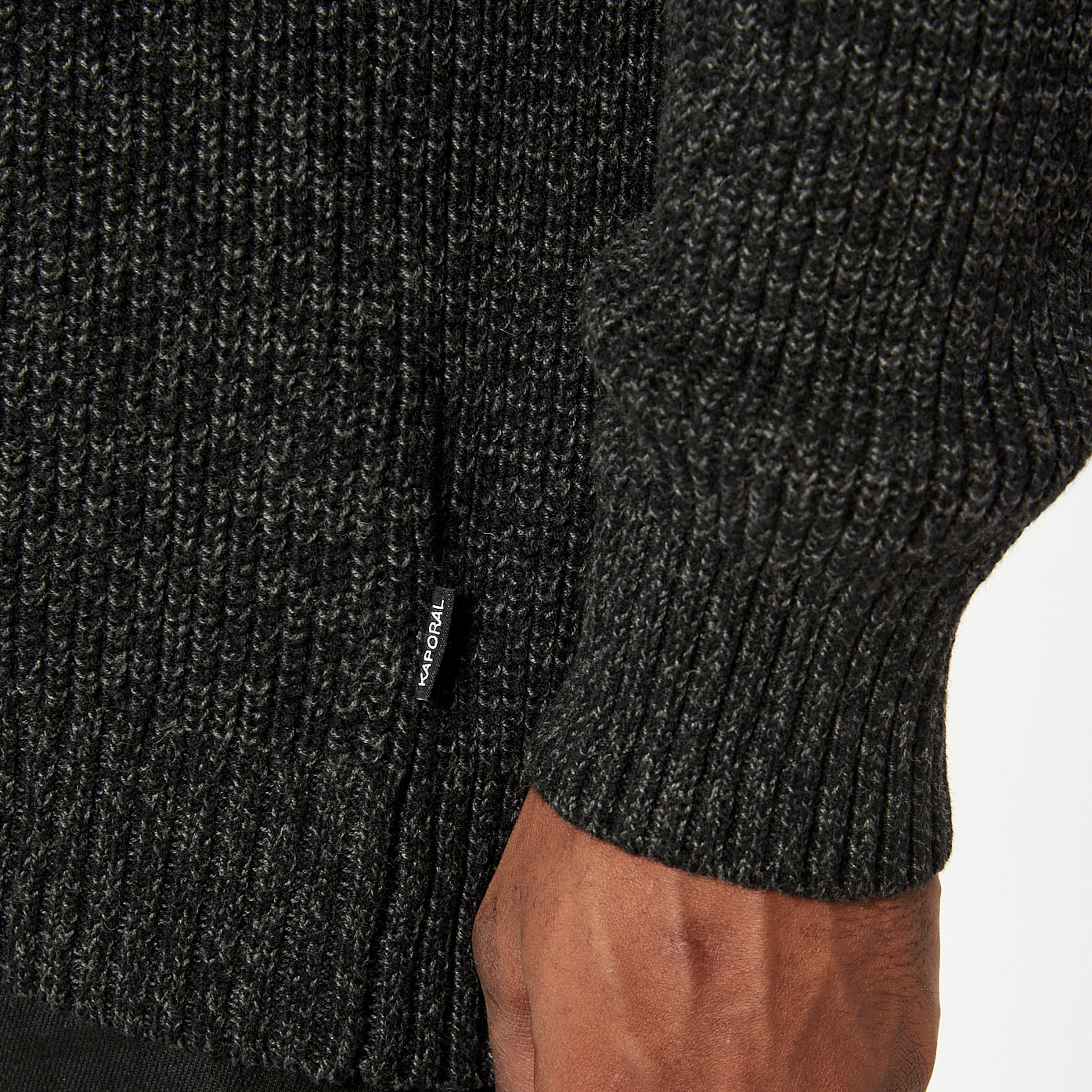 VOLF   Pull gris foncé Homme