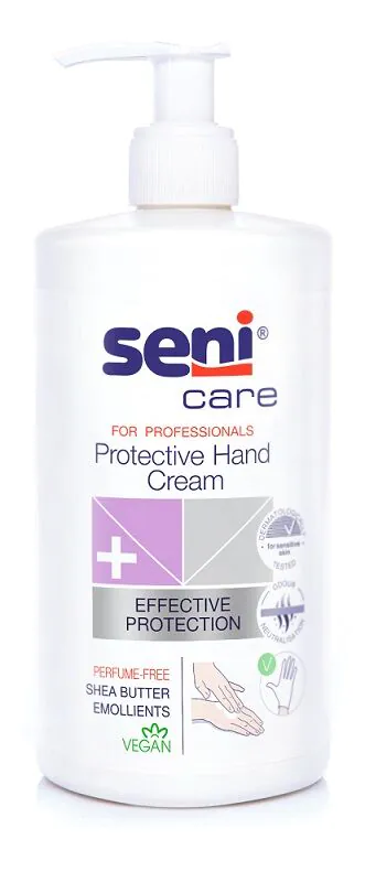 Seni Care apsauginis rankų kremas profesionalams, neutralizuoja kvapus