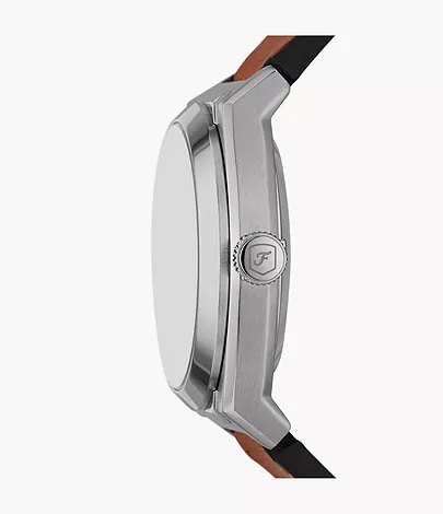 Fossil Uhr Everett Automatikwerk Leder braun
