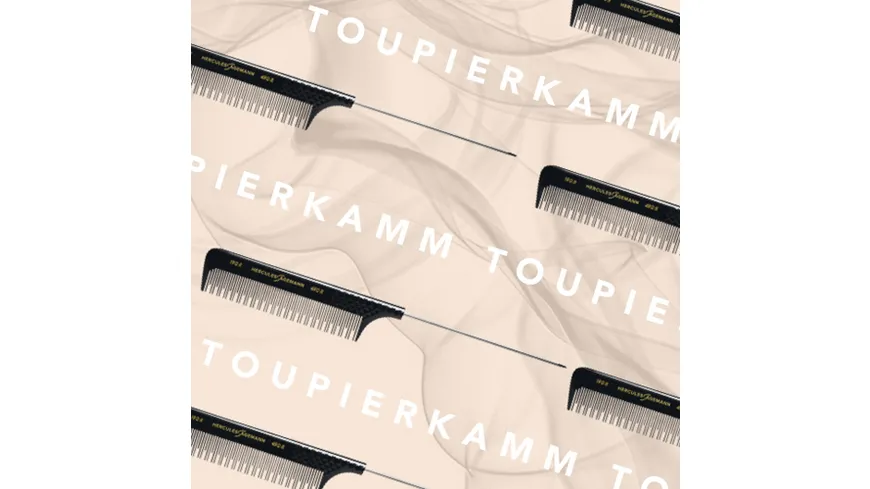 HERCULES Sägemann Toupiernadelstielkamm Naturkautschuk