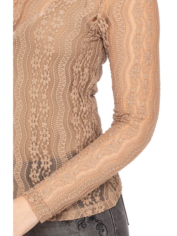 KRÜGER Blusenshirt 281564 in beige günstig kaufen 34