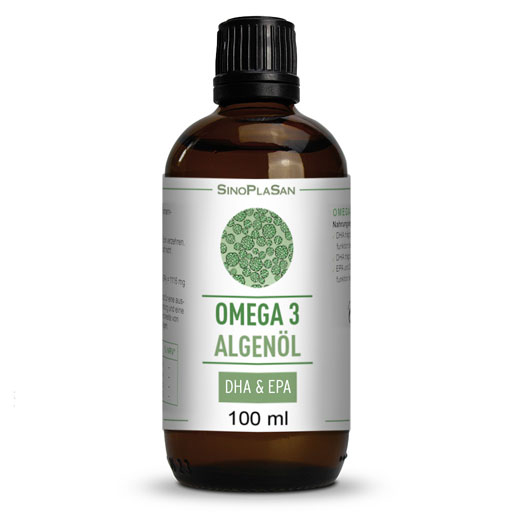 OMEGA-3 ALGENÖL DHA 300 mg EPA 150 mg  100 ml  Öl