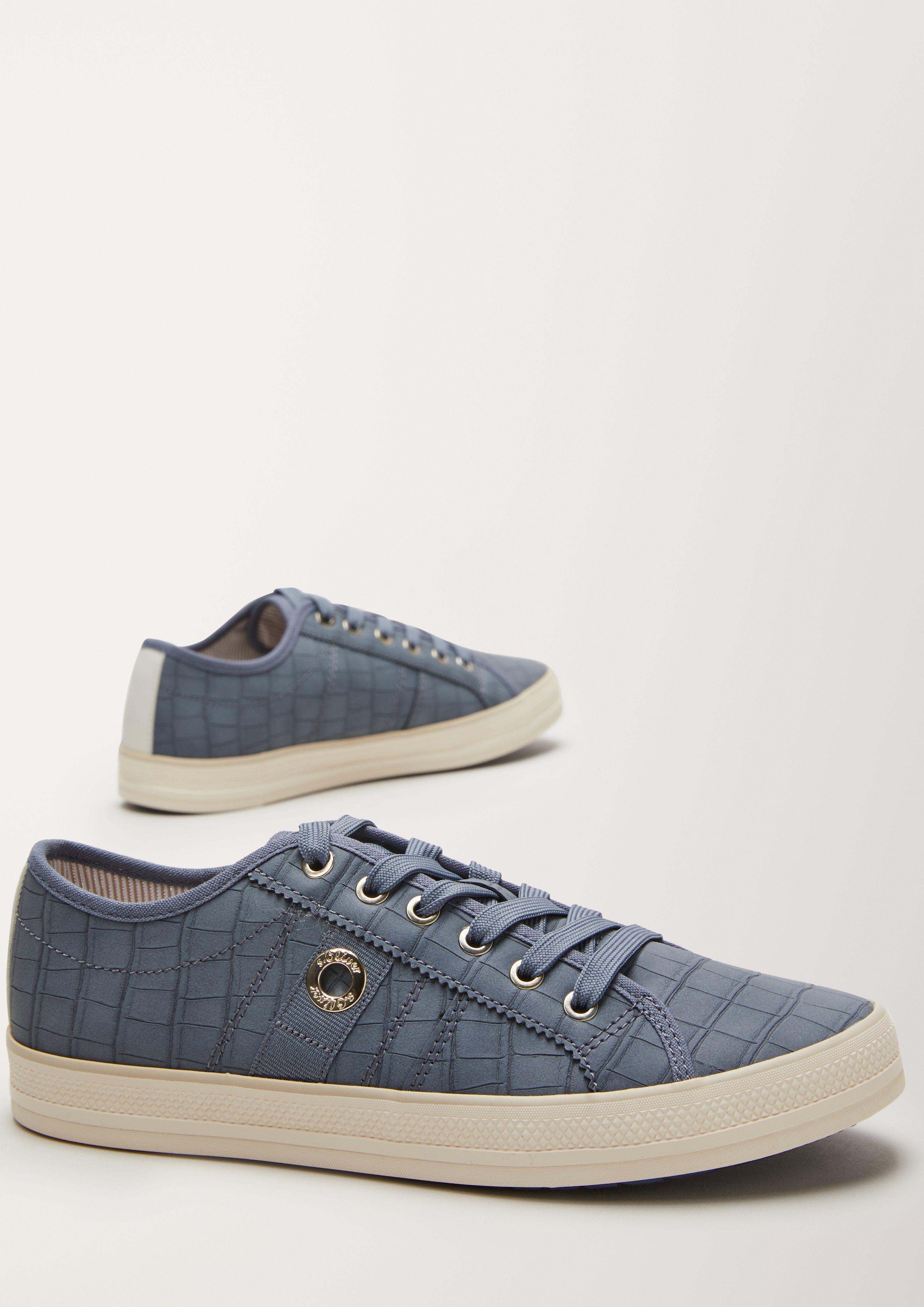 Sneaker in Reptilleder-Optik  6005172-805