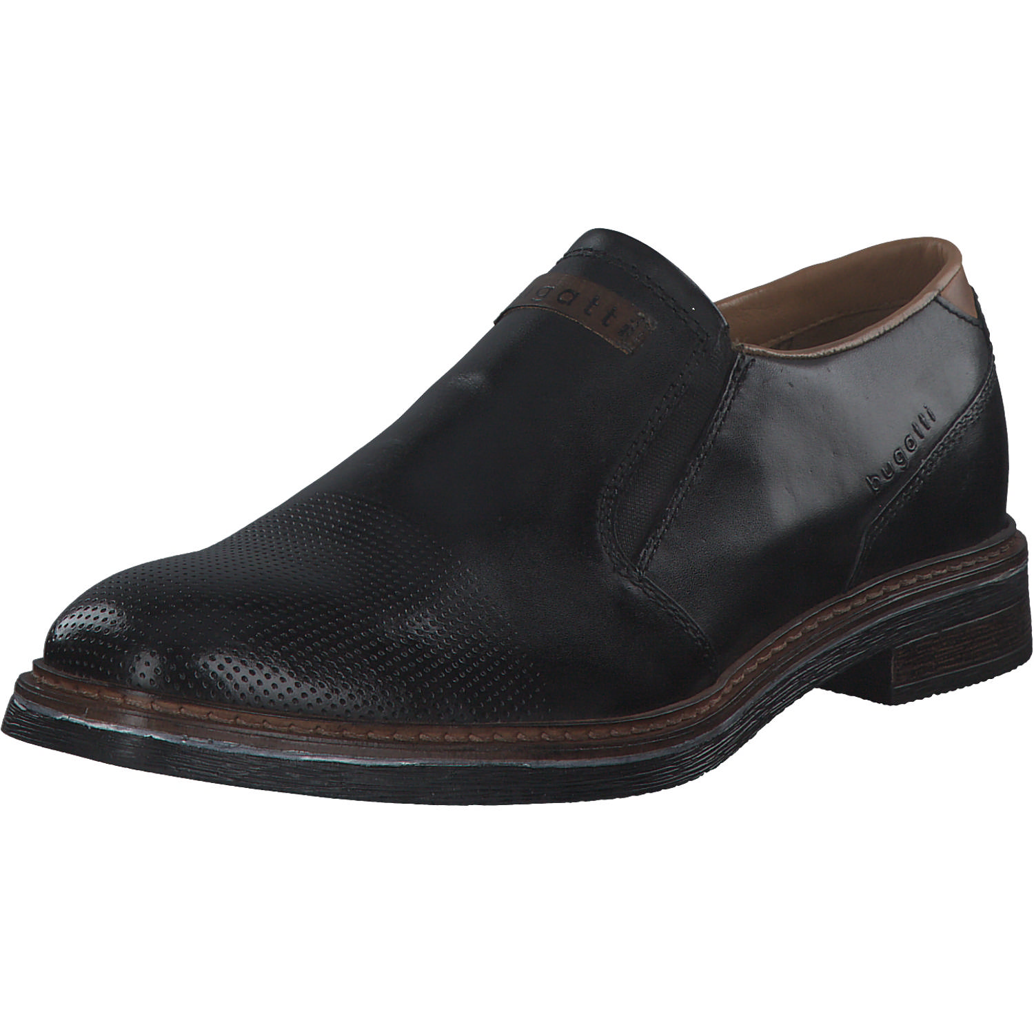 Bugatti Maik Exco AES60, Klassische Slipper, Herren, black