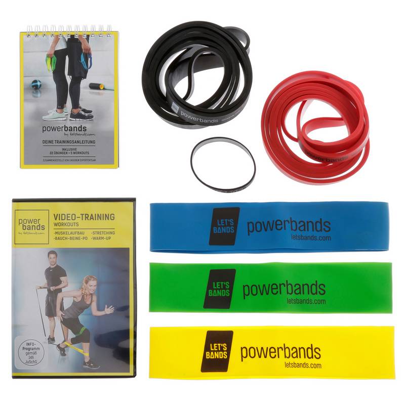 LET`S BANDS Set Pro Gymnastikband