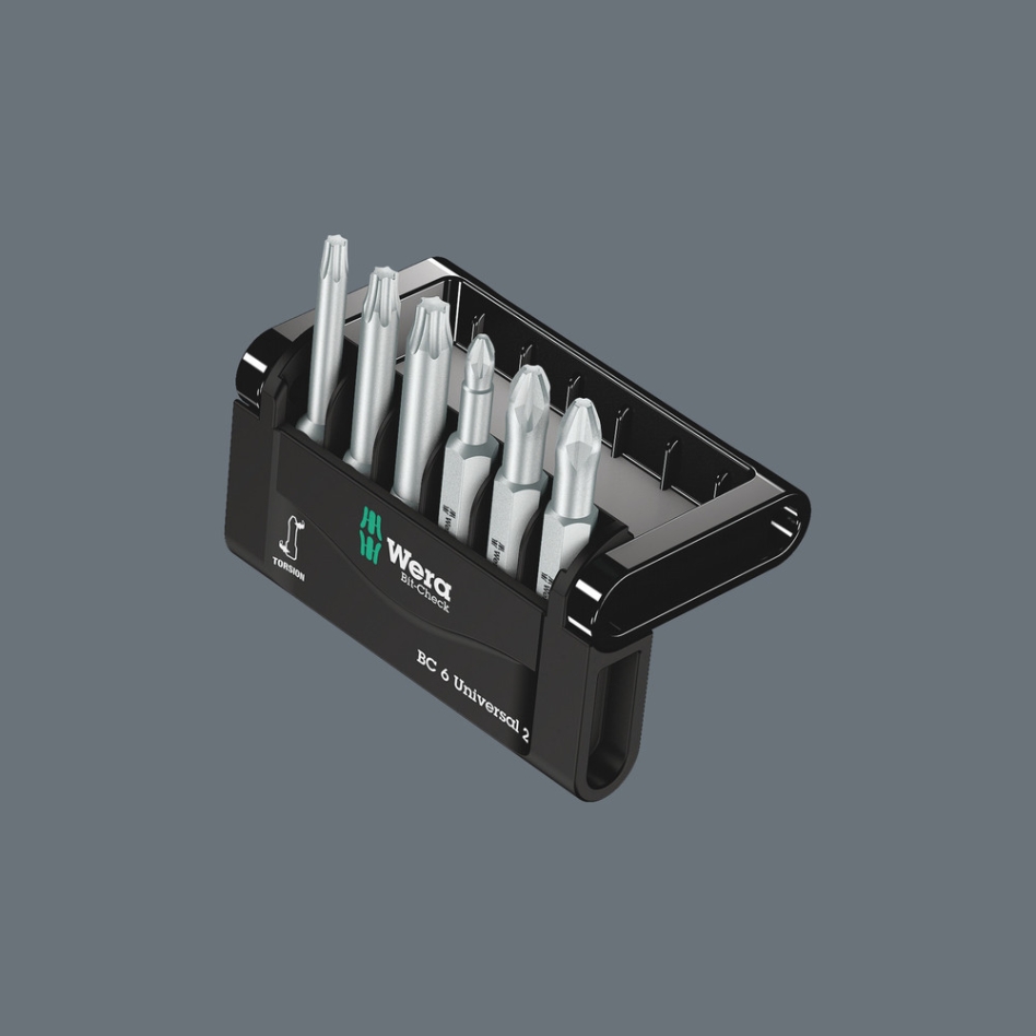 Wera 05056478001 Bit-Check 6 V Universal 1, 6 delig