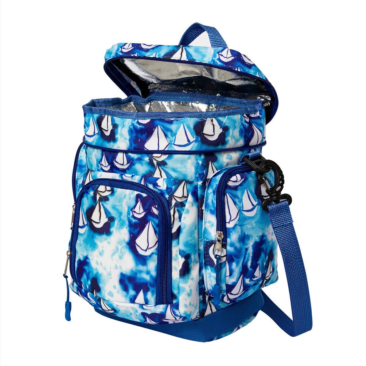ANEMOSS Kühltasche Anemoss Marine Collection Sailboat Kühltasche, Thermo Lunchbox, Blau