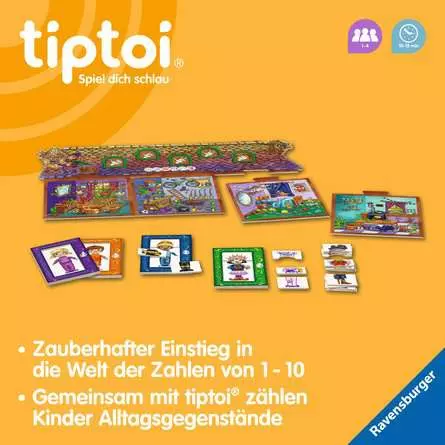 tiptoi® Zahlen-Hexe - Lernspiel ab 3 Jahren