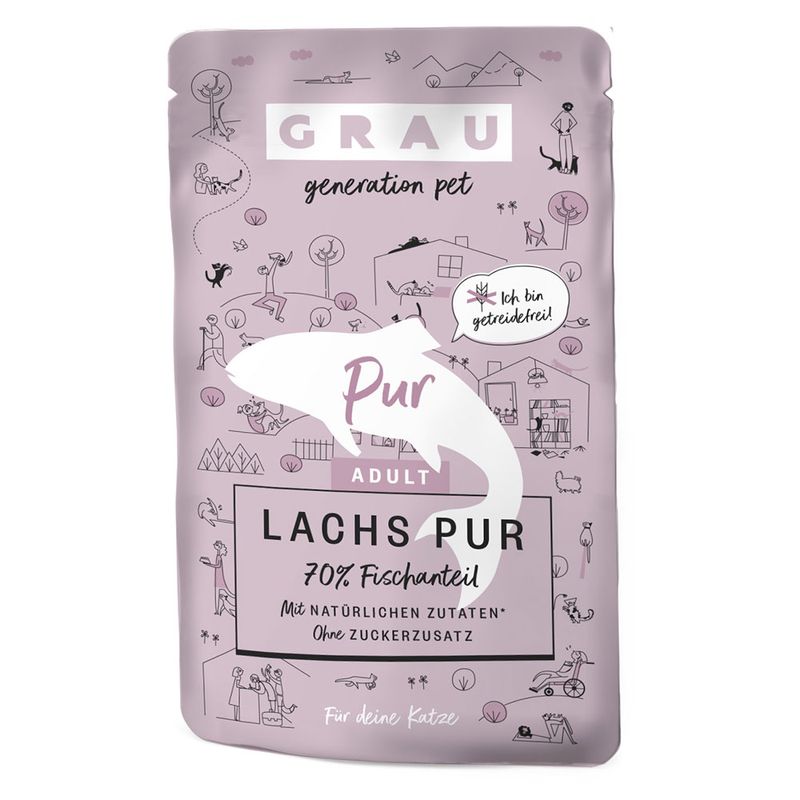 Sparpaket GRAU Adult Getreidefrei 32 x 125 g