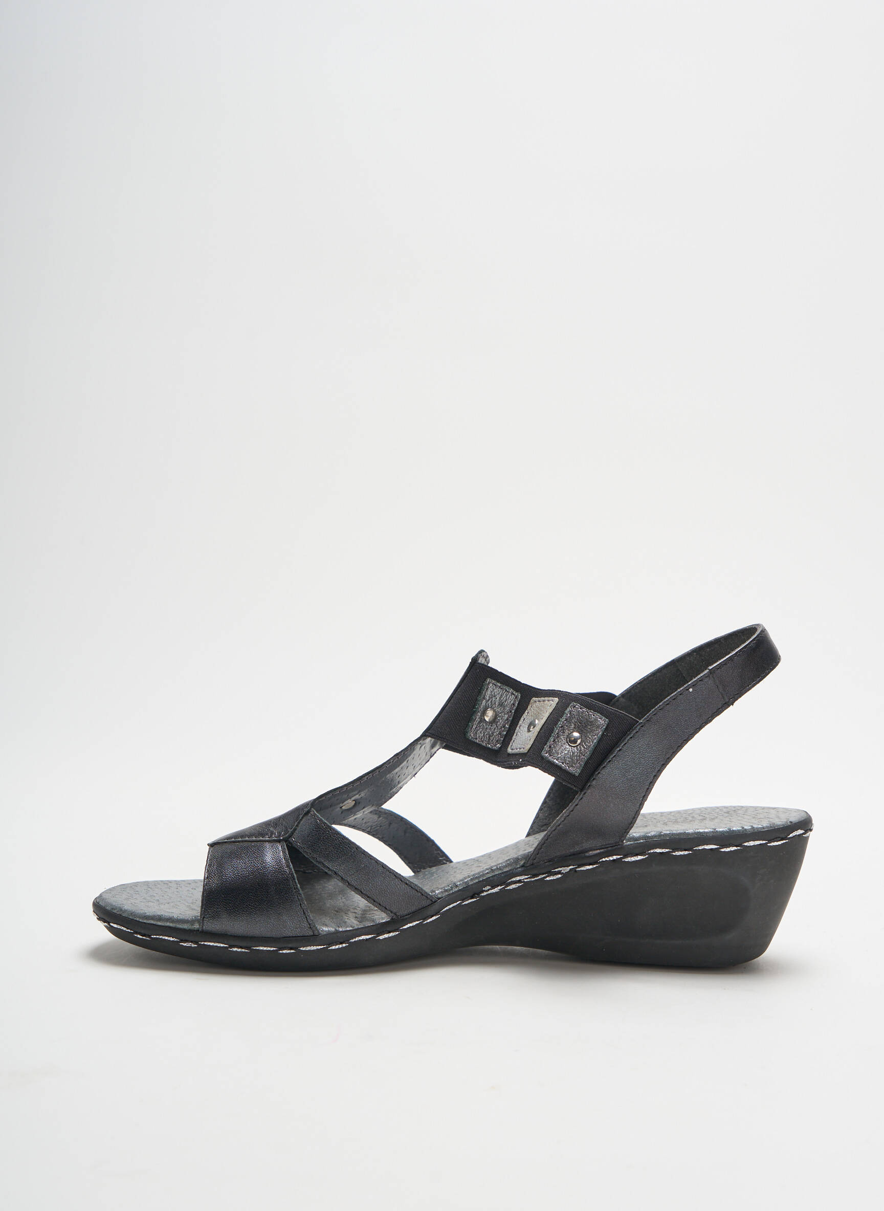 Geo Reino Sandales Nu Pieds Femme couleur noir