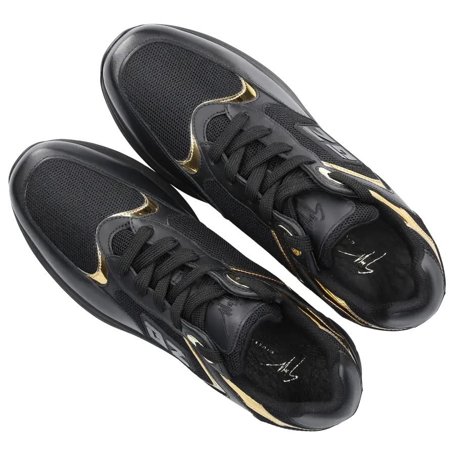 Giuseppe Zanotti - Sneaker low GZ RUNNER Kalbsleder - schwarz