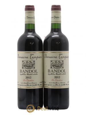 Bandol Domaine Tempier La Tourtine Famille Peyraud  2012 - Lot de 2 Bouteilles