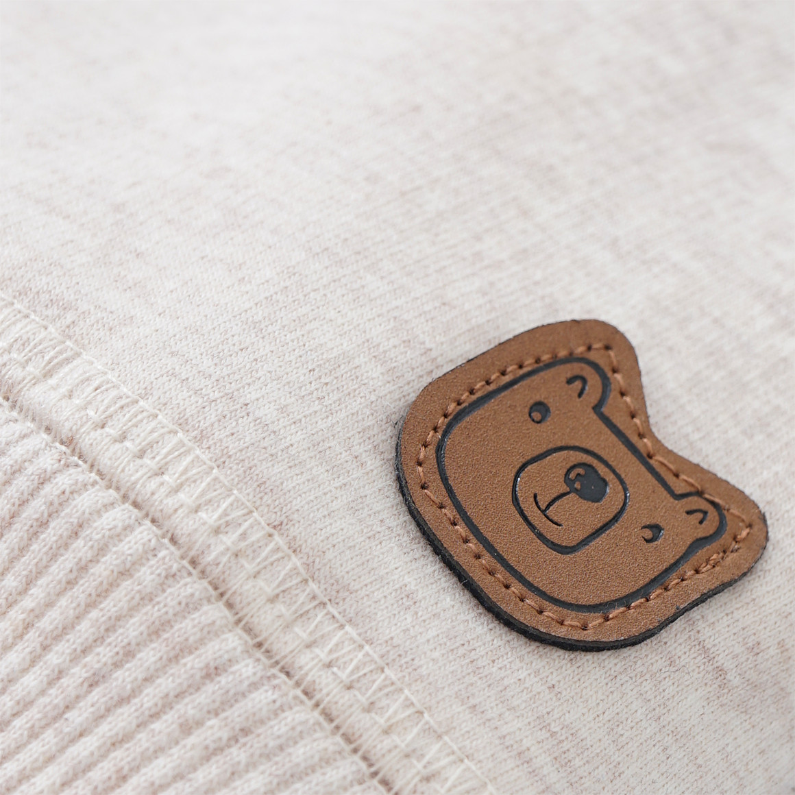 Baby Sweatshirt mit Schalkragen
