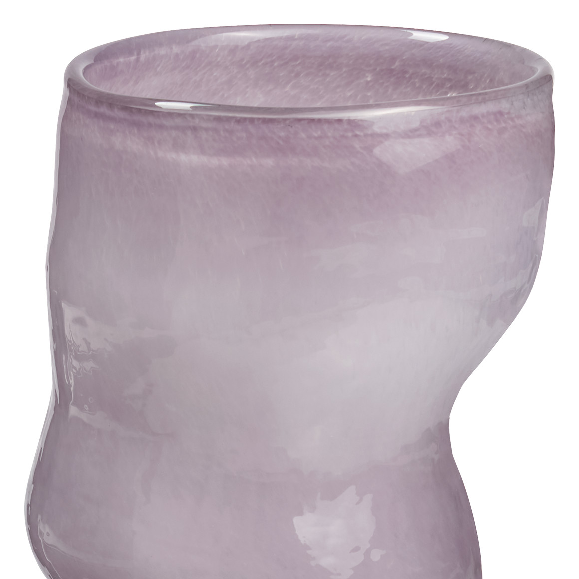 Große Glasvase mit Farbverlauf