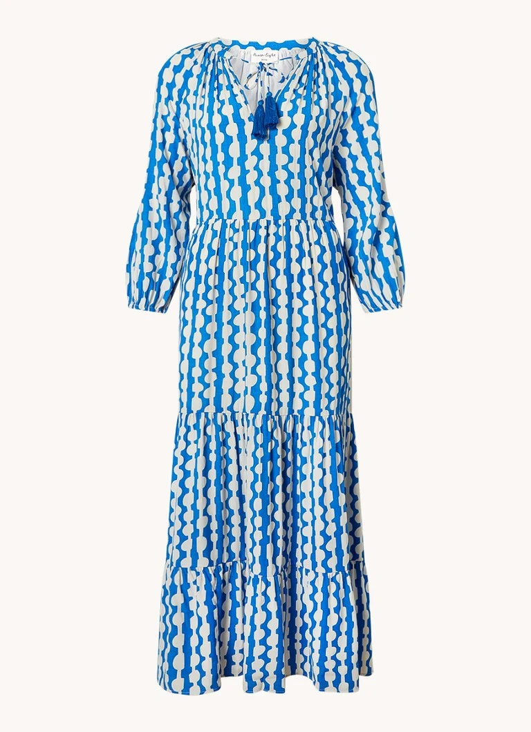 Vestido túnica largo estampado Phase Eight Petite Lara