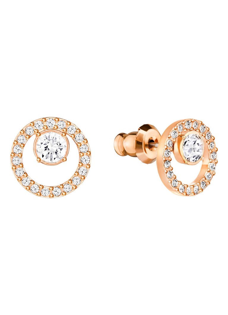 Swarovski Creativity stud earrings with crystal