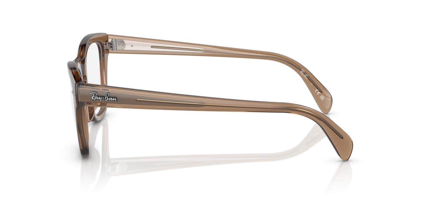 RB0707 OPTICS - Maro deschis transparent lucios