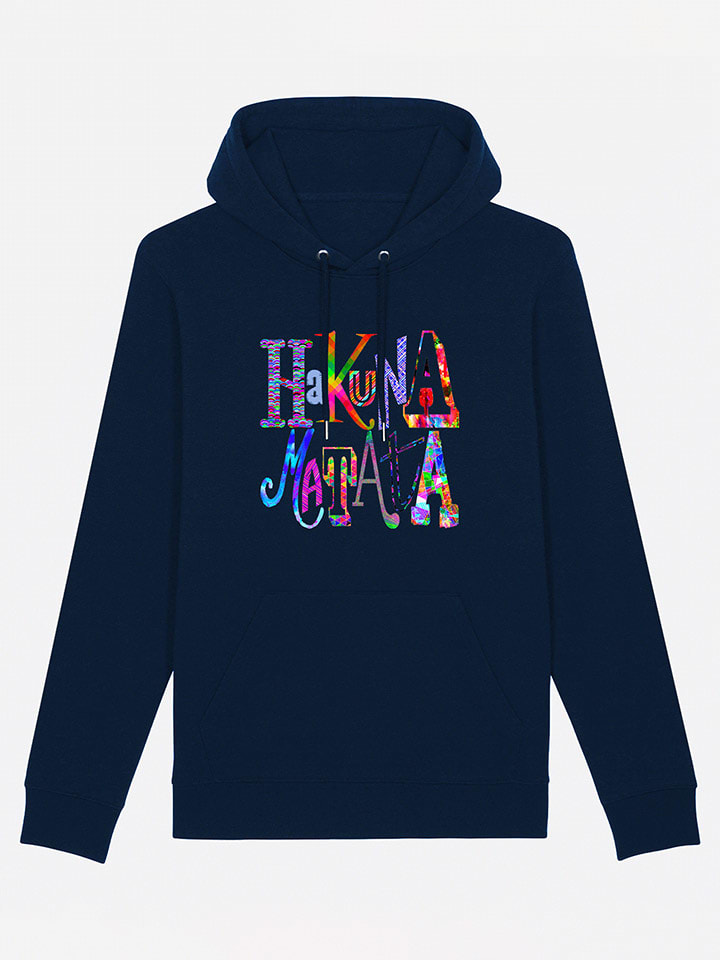 WOOOP Hoodie in Dunkelblau günstig kaufen
