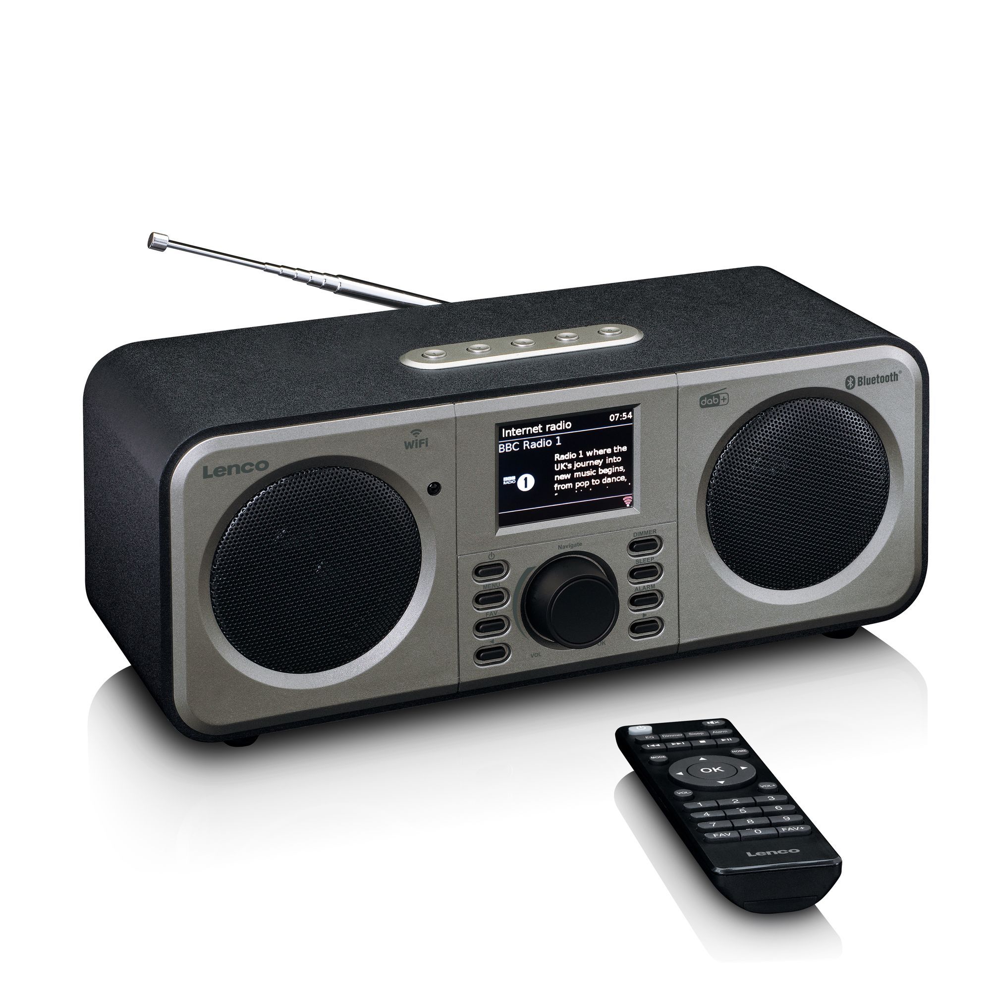 Lenco DIR-141BK Internetradio