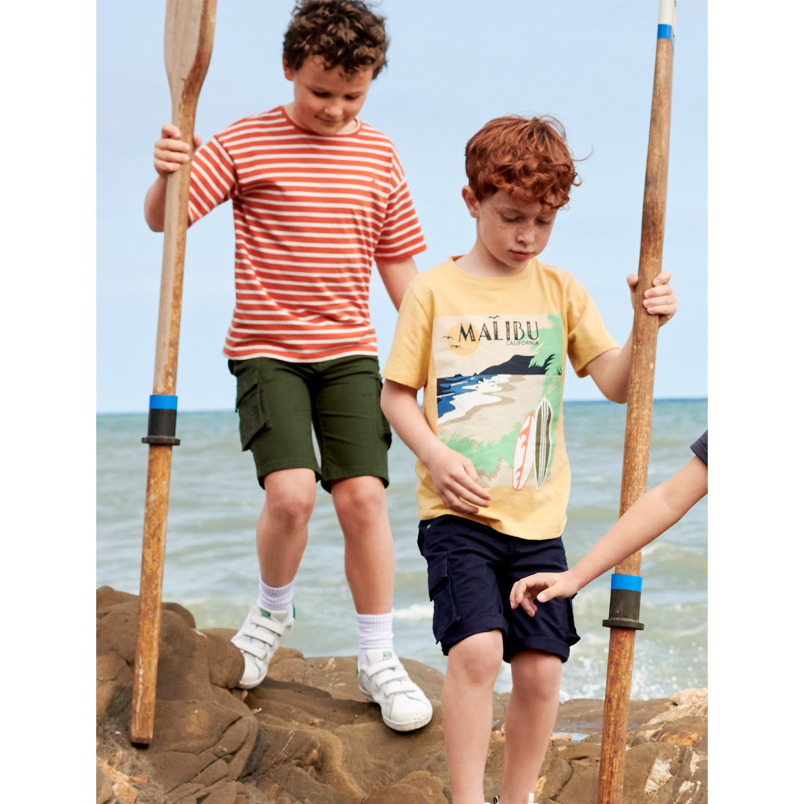 Jungen T-Shirt im Ringel-Look