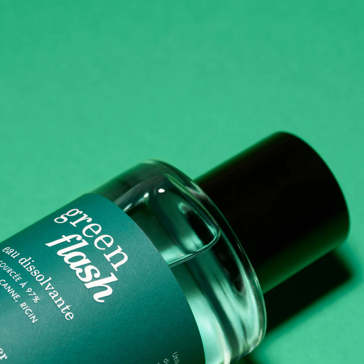Green Flash™ LED poltrajni lak za nohte - 100 ml odstranjevalec nežnega laka za nohte Green Flash™