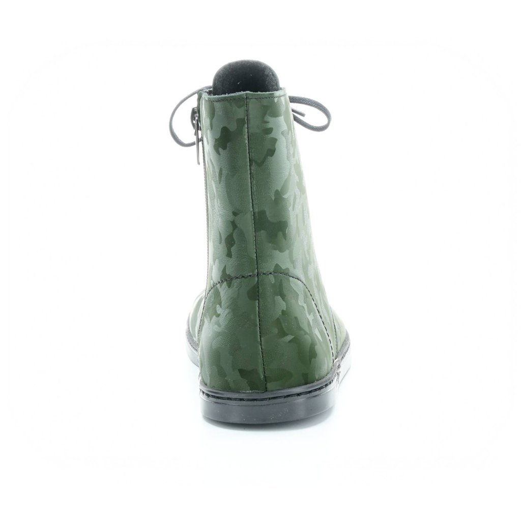 Peerko Go Camo grüne Barfuß-Stiefeletten