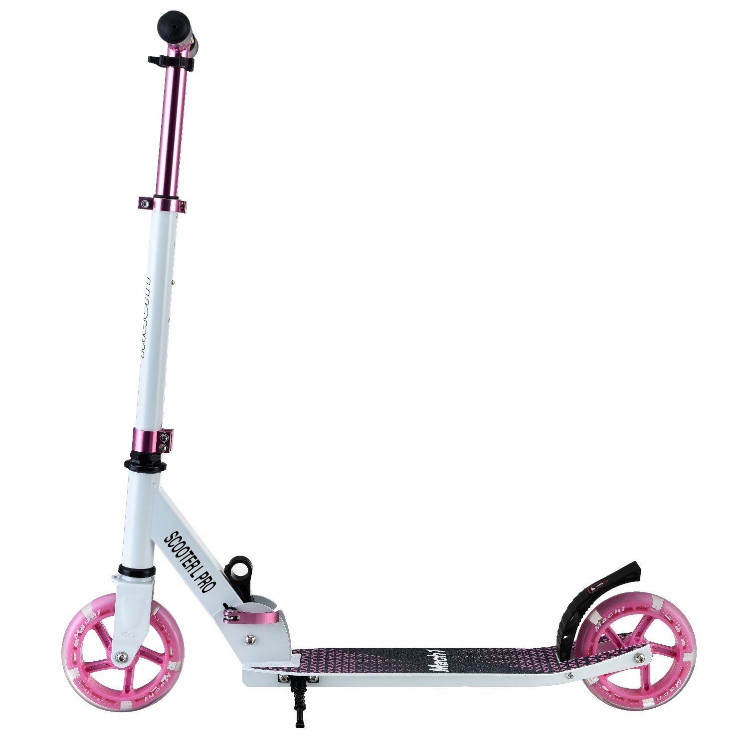 Mach1 Cityroller Kick Scooter ALU City Roller Tretroller mit 145mm LED Leuchtrollen - Wheel/Rollen/Reifen Kickscooter Kinderroller klappbar